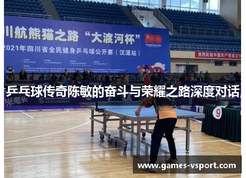 乒乓球传奇陈敏的奋斗与荣耀之路深度对话